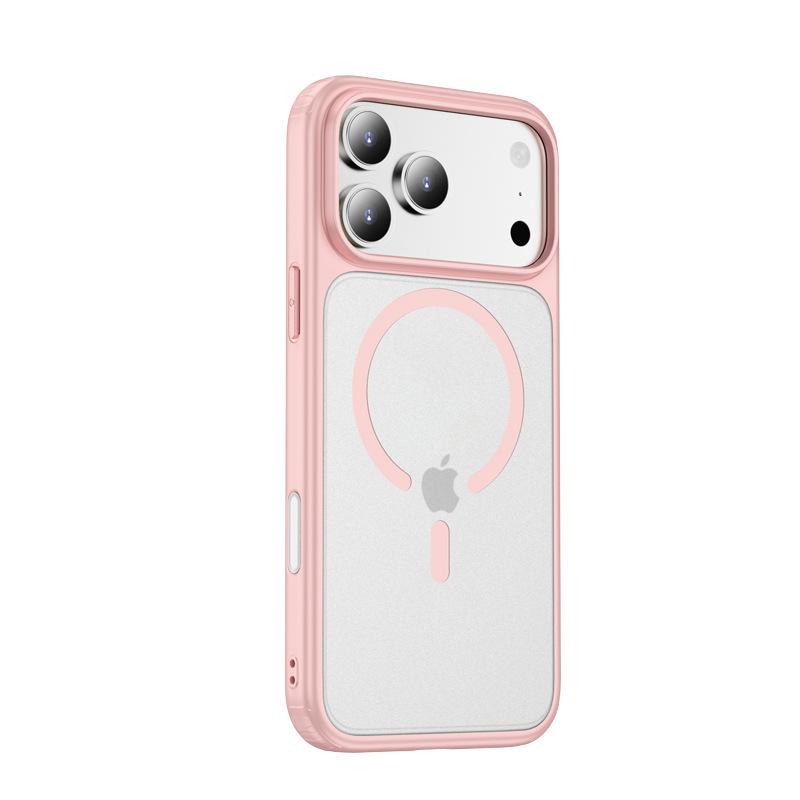 For IPhone 17 Pro Magnetic Phone Case, Apple 16E Skin Feel Matte 17air Anti Drop Protective Case
