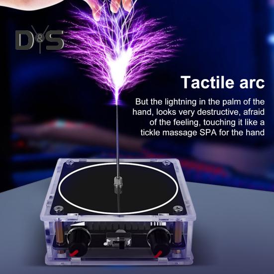 Muzyka zgodna z Bluetooth Cewka Tesli Dotykowa Sztuczna błyskawica Generator łuku z przerwą iskrową Transmisja bezprzewodowa Eksperyment Model Nauka Nauczanie