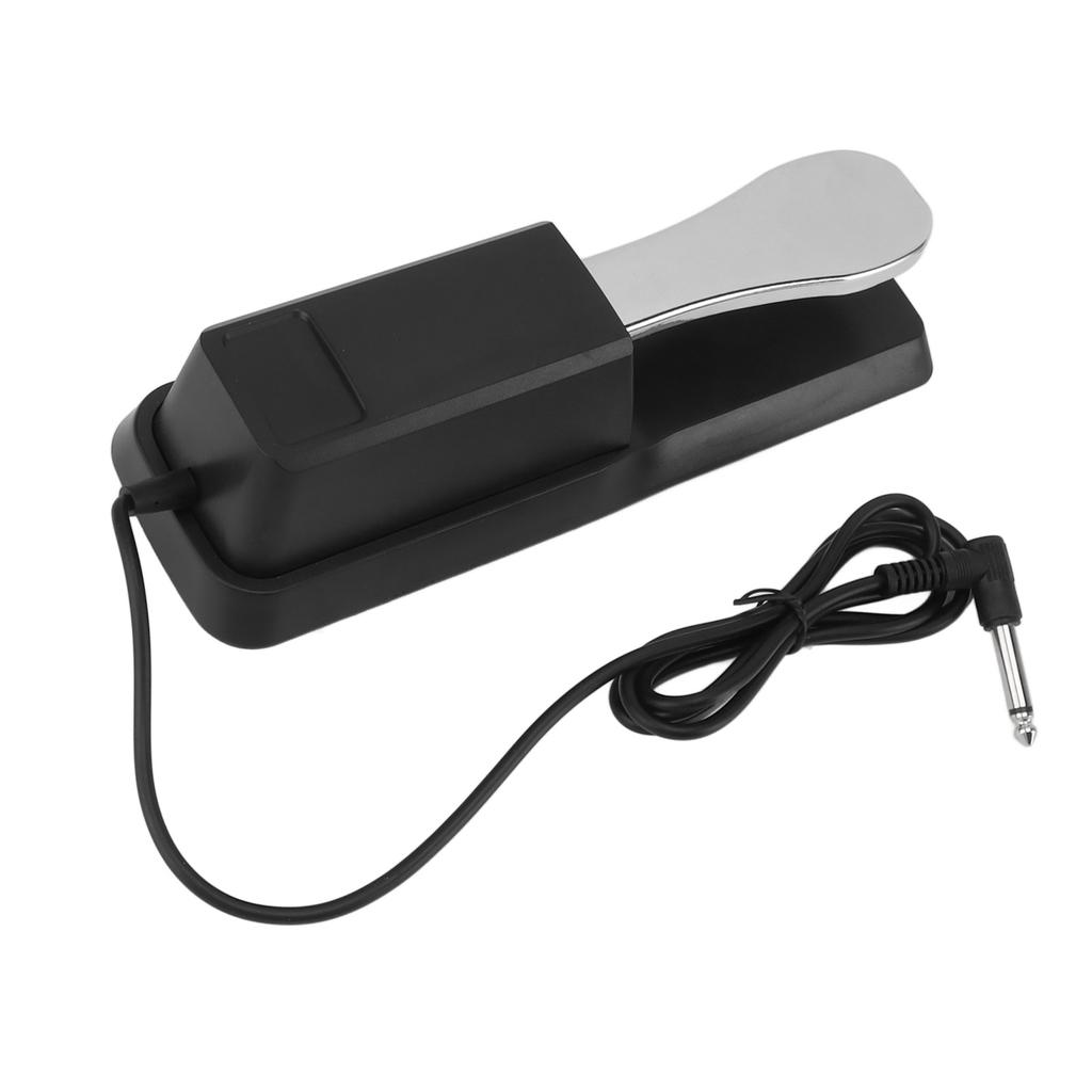 Sustain Pedal Metal Universal Piano Keyboard Support Instrument Accessories Silver