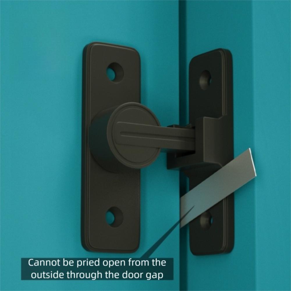 90 Degree Door Latch Luminous Gate Latches Durable Closet Door Lock Cabinet