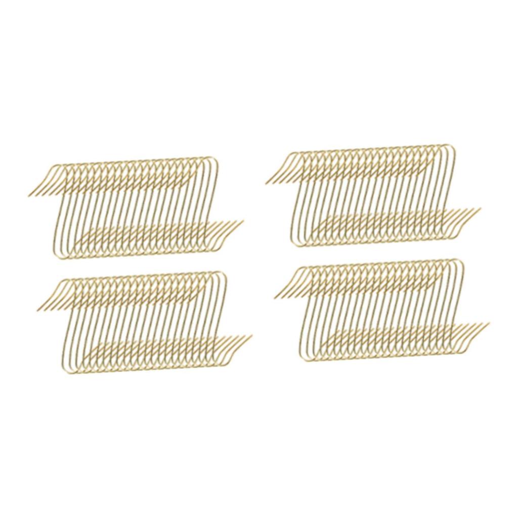 100x Christmas Tree Hooks Wreaths Holder Versatile Metal Christmas Tree Hangers for Xmas Office Valentine's Day Wedding Home