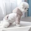 Dog Fleece Coat Pet Cold Weather Clothes Winter Doggies Sweatshirt Warm Pet Apparel Jackets Dog Sweaters for Small Dogs