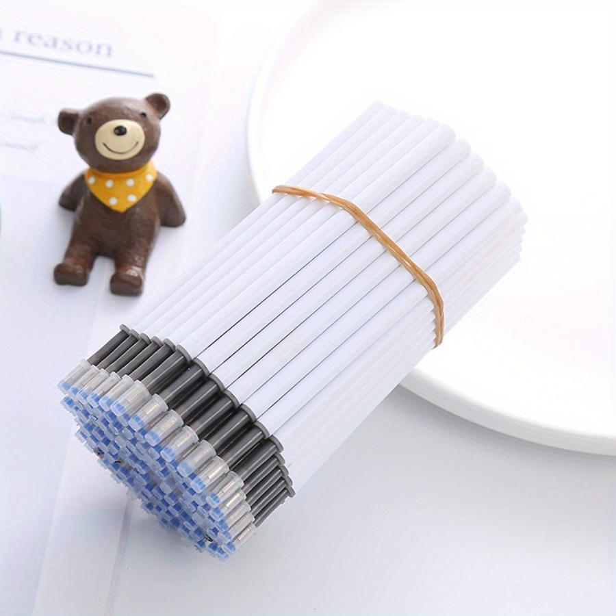 

100 шт. Черные выдвижные стержни для ручек, Стержни для пишущих ручек, 0,5 мм, Черные чернила, Офисные школьные принадлежности, Плавное письмо, Удобный захват, Быстросохнущие, Снова в школу 100 PCS