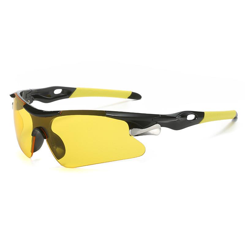 European & American Cycling Sunglasses - Outdoor UV Protection, Colorful 9206 Sports Sunglasses.