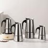 2/4/6/9/12 Cups Coffee Pot Mocha Espresso Latte Stovetop Filter Stainless Steel For Kitchen Moka Coffee Maker Coffee Maker Pot