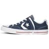 Star Player 76 Comfortable and Stylish Low-Top Canvas Shoes Unisex Blue & White