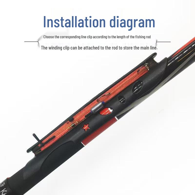 Portable Fishing Rod Line Winder - Tangle-Free Foam Board