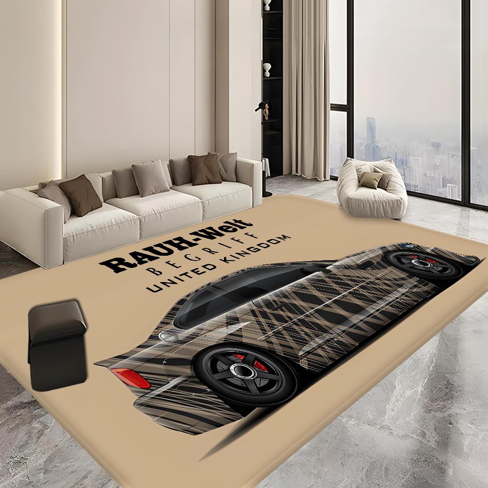 Japan sports car jdm RWB 911 964 933 Painted Door Mat Kids Room Bedroom Decoration Balcony Anti-Slip Doormat Doormat Area Rug