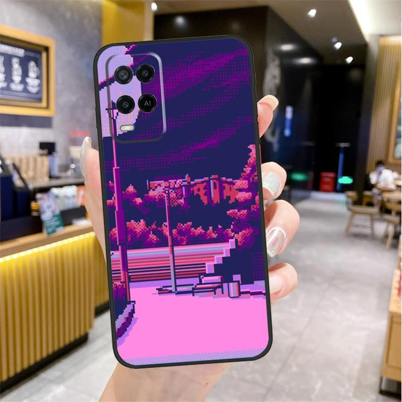 ART PIXEL AESTHETIC INDIE GEEK Case For Oppo A5 Pro A15 A17 A57 A77 A60 A80 A40 A18 A38 A58 A78 A98 A96 A76 A16 A94 A74 A54