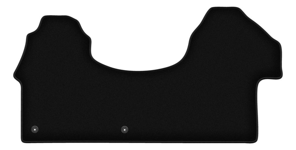 BASIC Front Velour Floor Mats For: Mercedes Sprinter III Delivery Van (2016-)