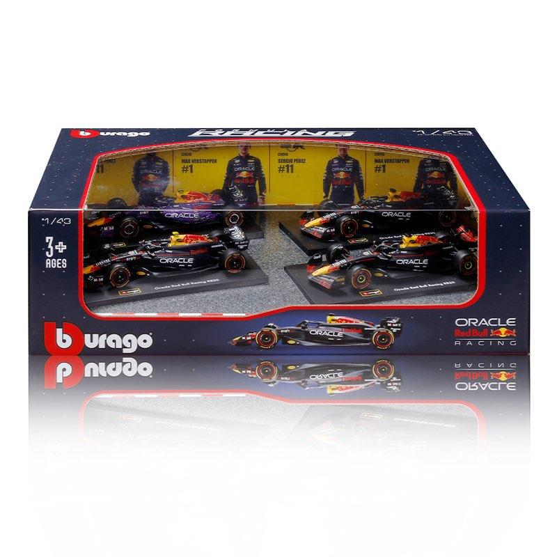 

Нове в наявності Bburago 1:43 Red Bull McLaren Hiace Mercedes-Benz Маямі Лас-Вегас Легкосплавний Набір з Чотирьох Машинок Мініатюрні Литі Металеві На замовлення Іграшки