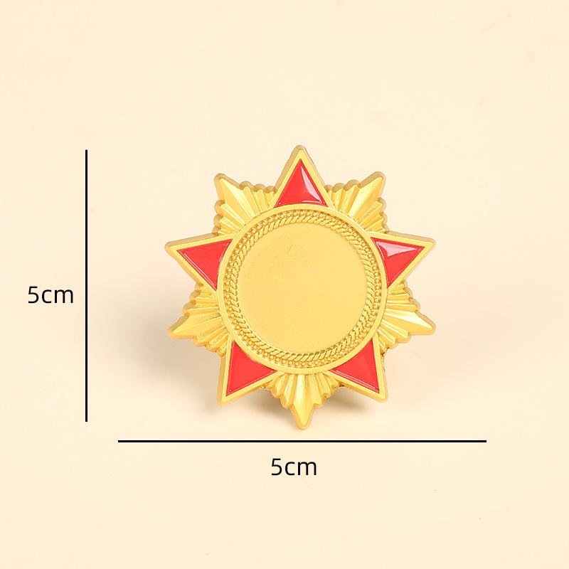 Custom Metal Enamel Badge for Company Anniversary