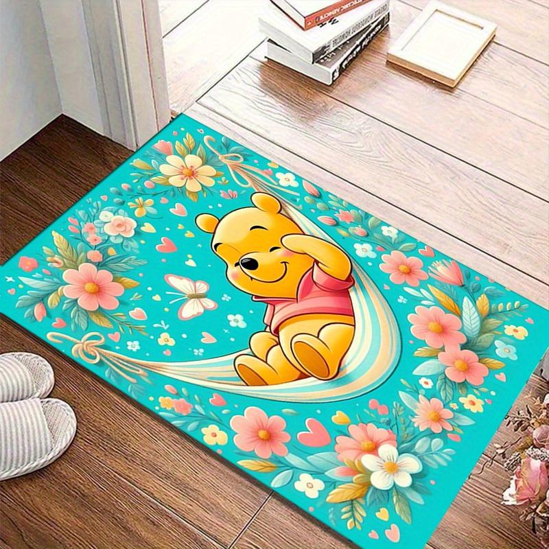 

1pc Cute Winnie The Pooh Floral Hammock Rug for Home Decor, Office Carpet, Outdoor Mat, Gift Ideaz4171 60cm by 90cm
