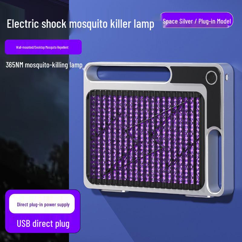 Wall-Mounted Outdoor Electric UV Mosquito and Fly Killer Lamp