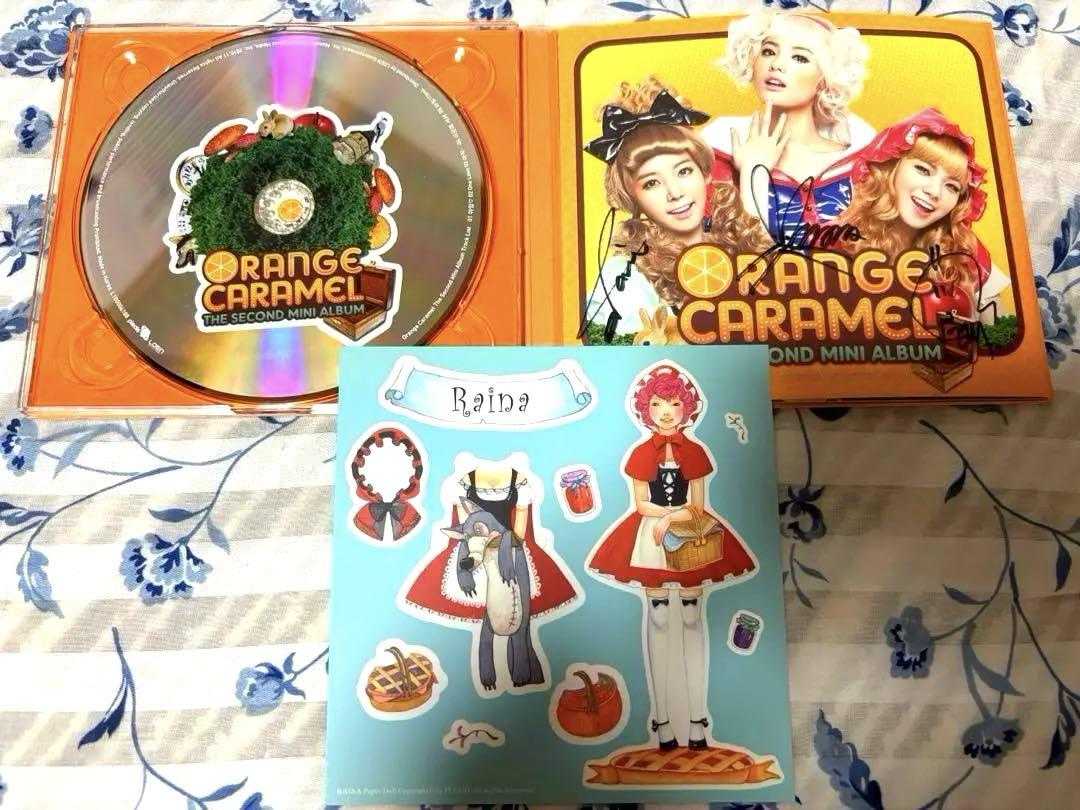 

[USED] ORANGE CARAMEL autographed second mini album