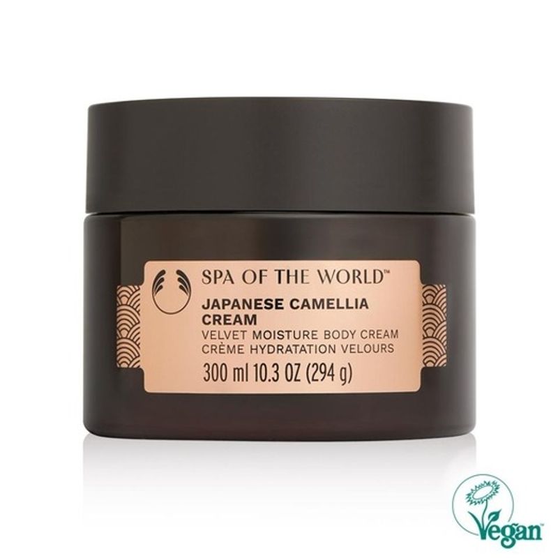 [The Body Shop] Spa of the World Crema alla Camelia Giapponese 300ML
