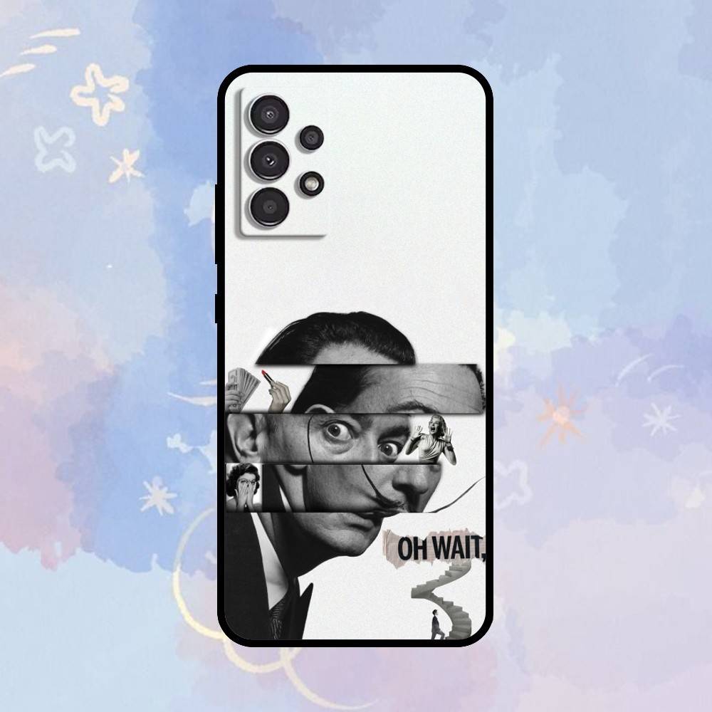 

Сальвадор Дали - Векторный Портрет - Чехол для Телефона Bjorn Anka Для Samsung Galaxy A73,A72,A71,A70,A53,A52,A51,Другие Мягкий Черный Чехол Samsung a41