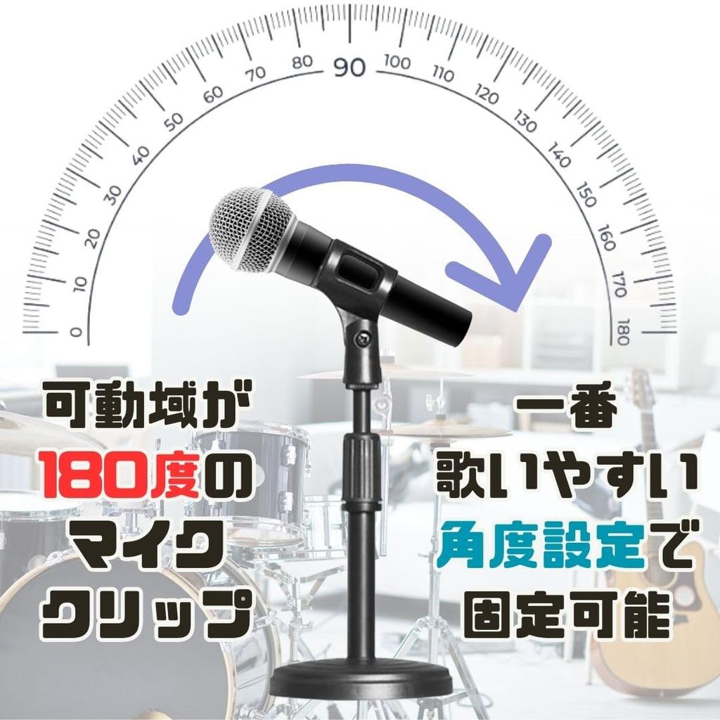 Solvanta Adjustable Desktop Microphone Stand 26-36cm Black with Angle Adjustment 5/8-3/8 Inch Adapter Stable Base