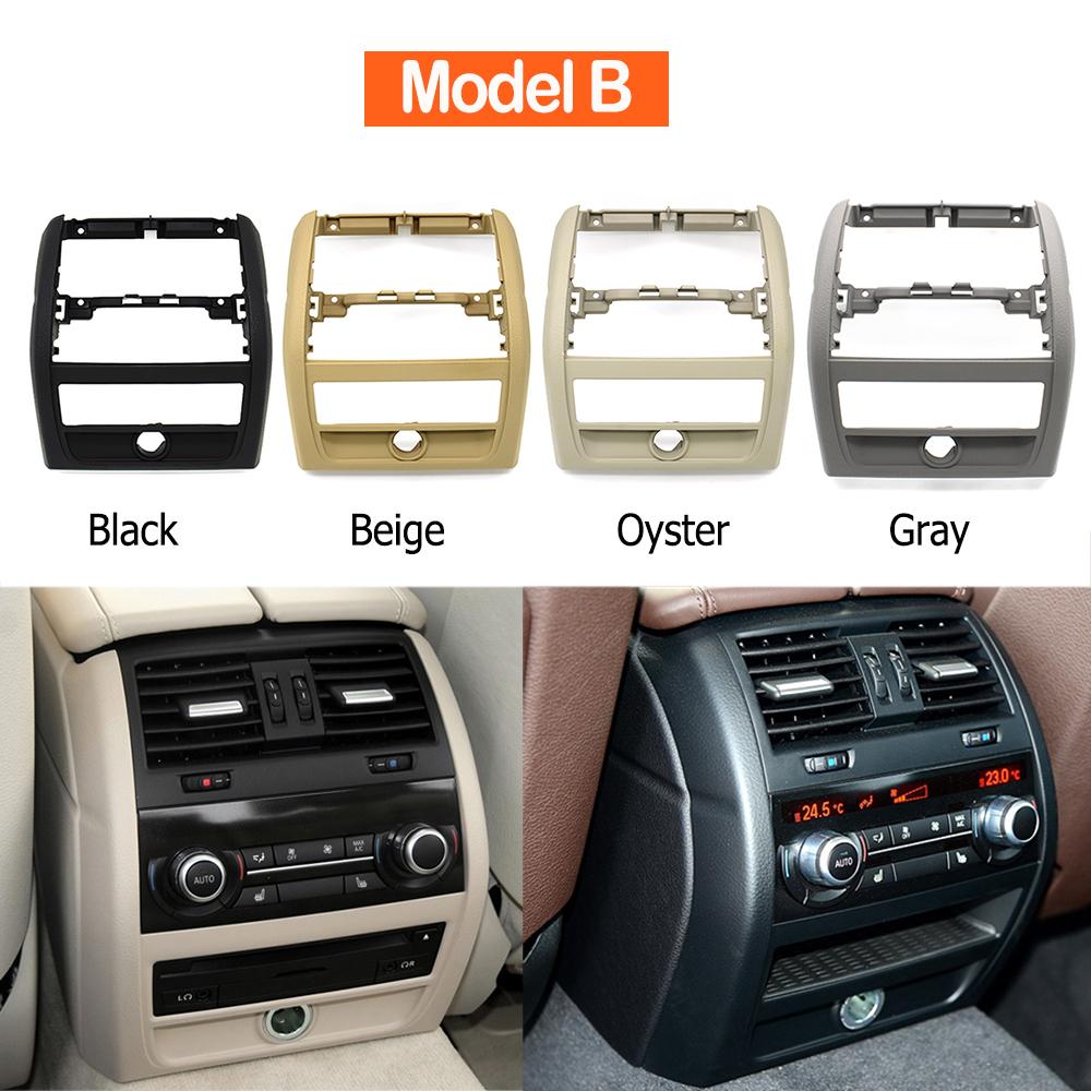 Rear Air Conditioner AC Vent Grille Outer Frame Surrounding Panel Replacement For BMW 5 Series F10 F11 520i 523i 525i 528i 535i