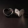 Retro Angel Wings Ring For Women Silver Color Punk Gothic Adjustable Open Ring Jewelry Accessories Gift