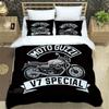 Set da letto stampato moto Guzzi set di biancheria da letto squisito set copripiumino set copriletto set di biancheria da letto lusso regalo di compleanno