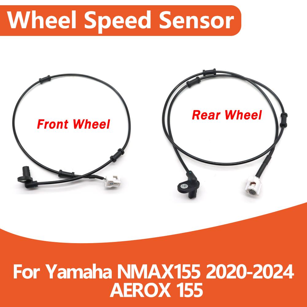 For Yamaha NMAX155 NMAX 155 2020 2021 2022 2023 2024 AEROX 155 Front Rear ABS Wheel Speed Sensor Assy Motorcycle Accessories