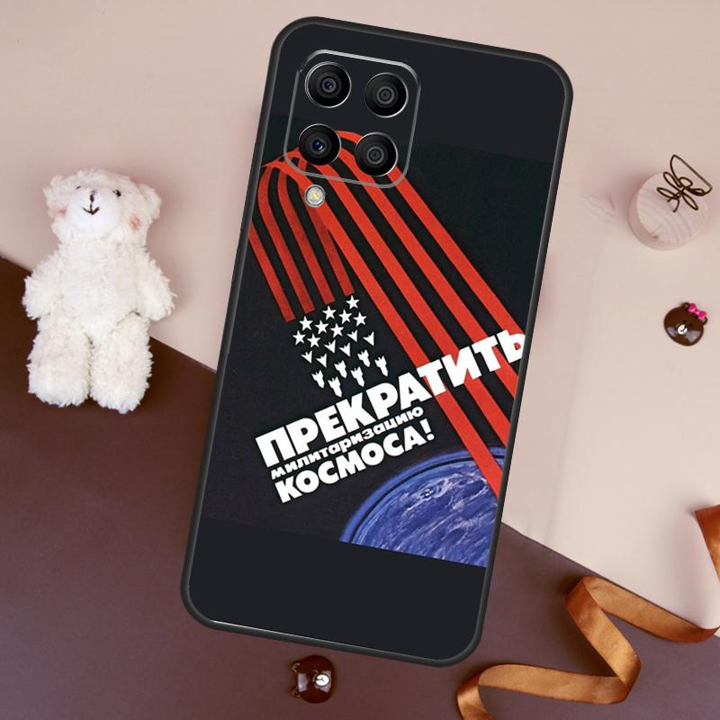 

CCCP Soviet Space Propaganda Art Case For Samsung Galaxy M13 M54 M34 M14 M56 M36 M16 M31 M11 M53 M12 M32 M52 M35 M55 M15 M06 Samsung M31
