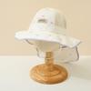 Girls' Breathable Mesh Wide Brim Sun Hat for Summer Outings