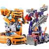 Premium-Quality Transformation Mechanical Machine High-Standard Car Premium-Quality Autobots Bumblebee High-Standard Optimus Top-Grade Prime