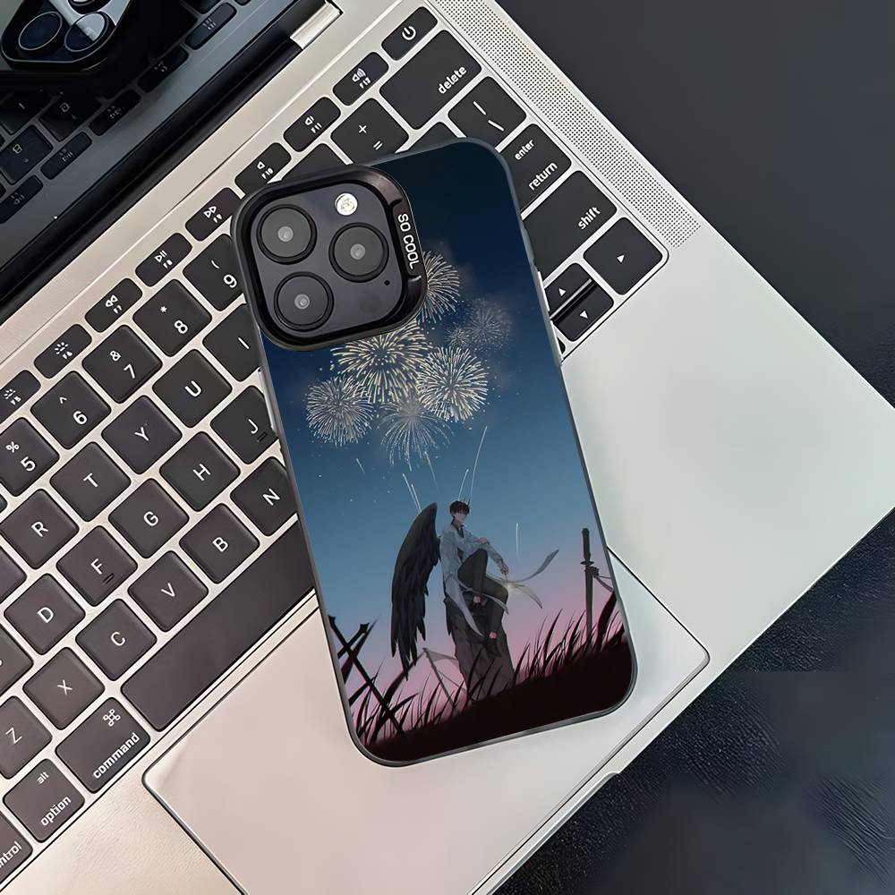 Omniscient Reader Viewpoint Phone Case For iPhone 17,16,15,14,13,12,11,Pro,XS,Max,Plus,Mini,SE4,E Black Matte Shockproof Cover