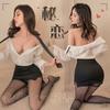 Cosplay Sexy Costume Workplace Secretary Uniform Female Lingerie Adult Set [YOO] Set, Temptation, - 6967, OL, Teacher, Extreme, Sexy, Sexy, Costume,