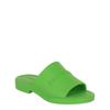 Salvatore Ferragamo Giuneva Slides Embossed Green