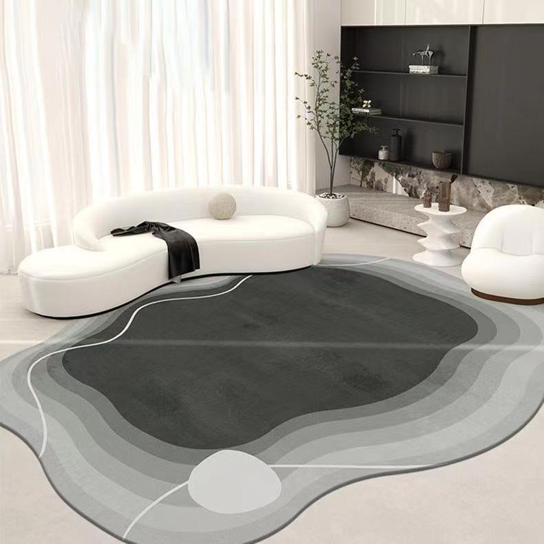 

Irregular Carpet Living Room Sofa Coffee Table Bedside Large Area Carpet Anti Slip 80 * 120cm