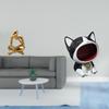 Abstract Cat Thinker Statue Art Craft Ornament for Tabletop Living Room Shelf Office Bookshelf