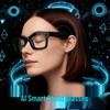 Smart AI Photo Glasses M01: Anti-Shake, Voice-Activated, Bluetooth, 500MP Camera for Photos & Videos