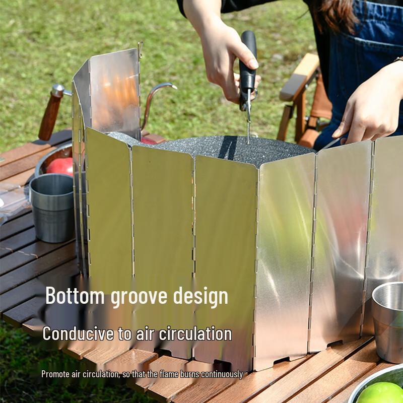 Outdoor Portable Stove Wind Shield