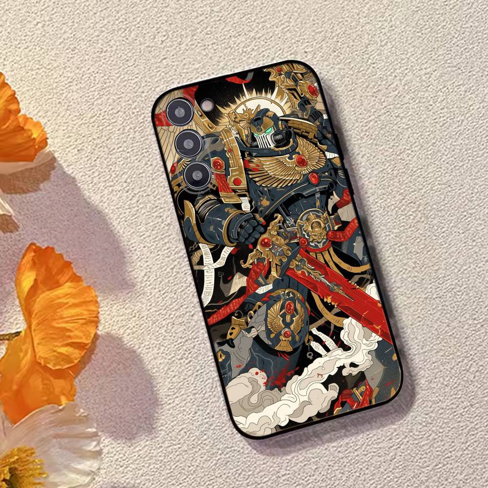 

Game W-Warhammer-ES 40k Phone Case Black Silicone Soft For Samsung Galaxy A73,A72,A71,A70,A53,A52,A51 Samsung a32 5g