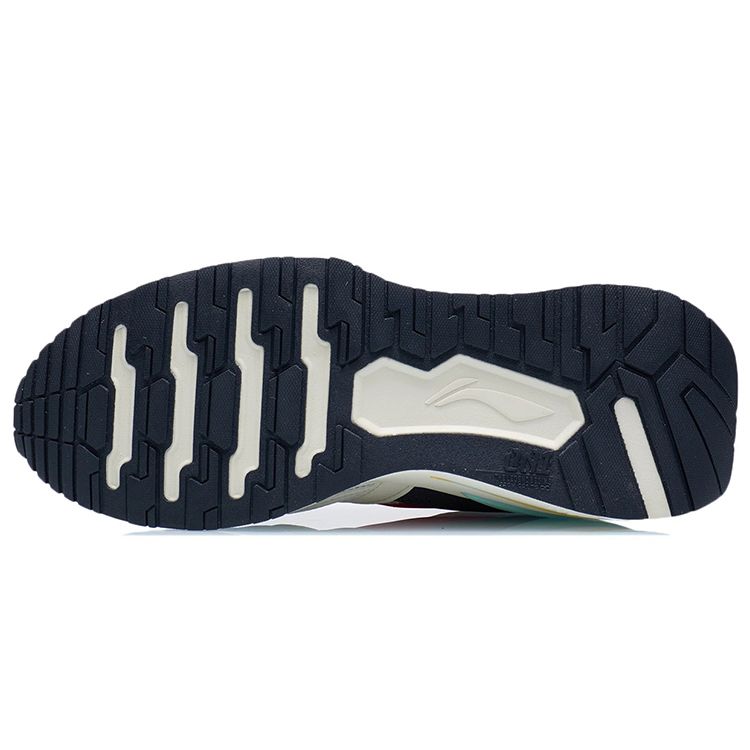 Li Ning 001 New Comfortable Fabric Synthetic Leather Shock Absorbing Breathable Wear Resistant Non Slip Low Top Running Shoes Men sneaker AGCR183-1