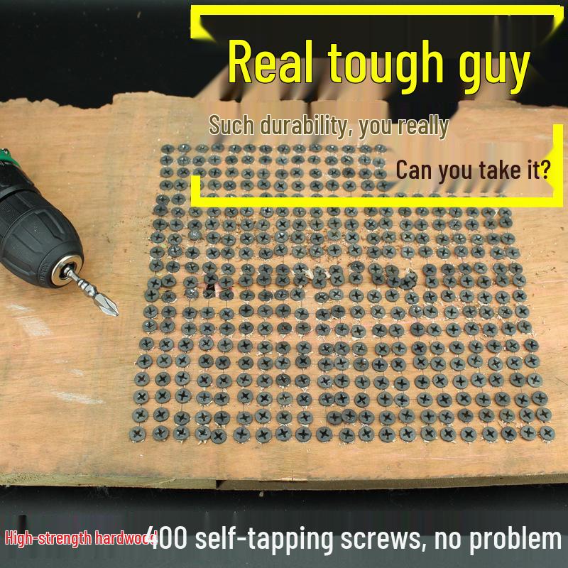 Pistol Drill Double-Ended Magnetic Screwdriver Bits Set