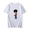 Summer Fashion T Shirt For Unisex Boondocks Rapper Huey Freeunisex Cotton Tshirt Harajuku Graphic T Shirts Streetwear Unisexs Clothing