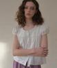 Aueonoseuteljia Fina Check Shirring Blouse_White(O26Bl01)