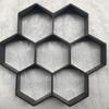 Concrete Molds Reusables Garden Pavement Mold Paths Paving Concrete Brick Mould for Sidewalk Walkway Paths