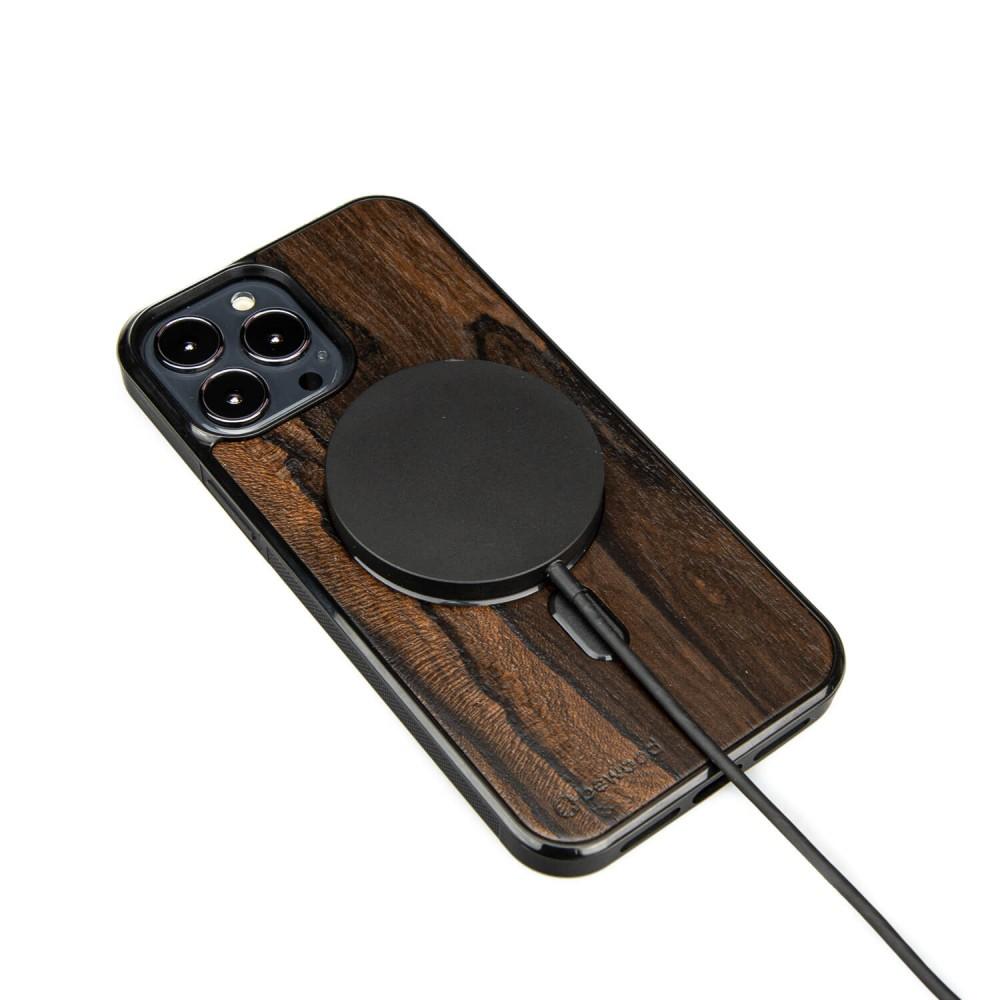 Bewood iPhone 13 Pro Max Ziricote MagSafe Wooden Case