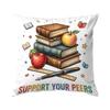 Stationery Learning Statement Design Cushions Pillowcase Polyester Cushion Cover Throw Pillow Pillowcover Home Car Sofa Decor