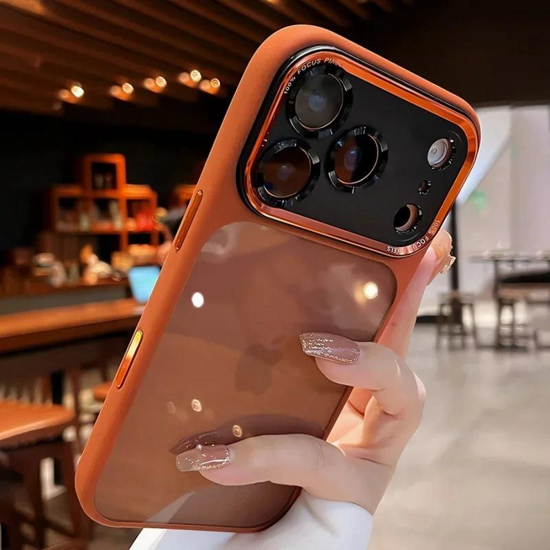 Luxus durchsichtige Handyhülle für IPhone 17 Air 16 15 14 13 12 Pro Max Plus 17Air 17Pro 16Pro i17 Klare stoßfeste Bumper-Abdeckung