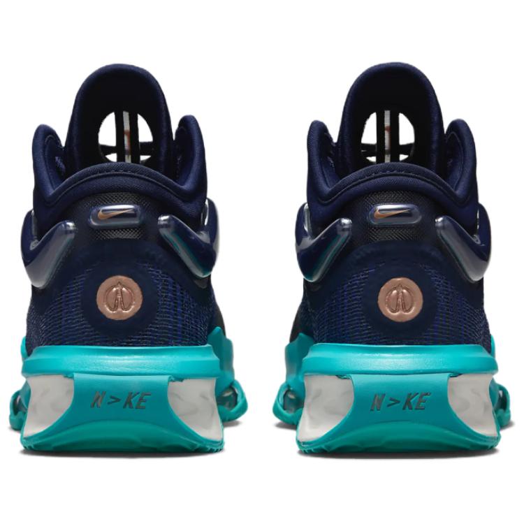 Nové Nike Air Zoom G.T.. Pánské basketbalové boty Jump 2 s odpružením odolné proti opotřebení středně vysoké modré EP DJ9432-401