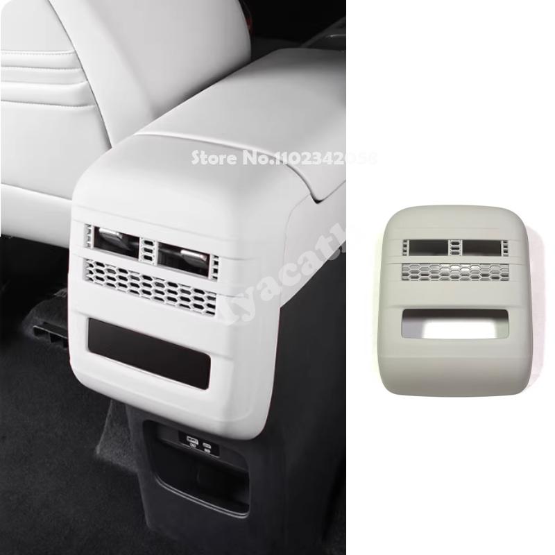 For BYD Equation Leopard 7 Titanium 7 2025 2026 Rear Air Vent Outlet Back Anti-kick Board Trim Protector Cover Car Accessories