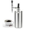 Nitro Cold Brew Kaffebryggare Rostfri Keg Kväve Kaffemaskin Dispenser System Kit 3.6L