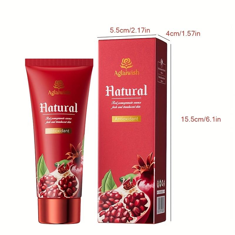 Detergente Viso Antiossidante al Melograno Rosso Pulizia Profonda Ingredienti Naturali Illuminante Controllo Sebo Per Tutti i Tipi di Pelle