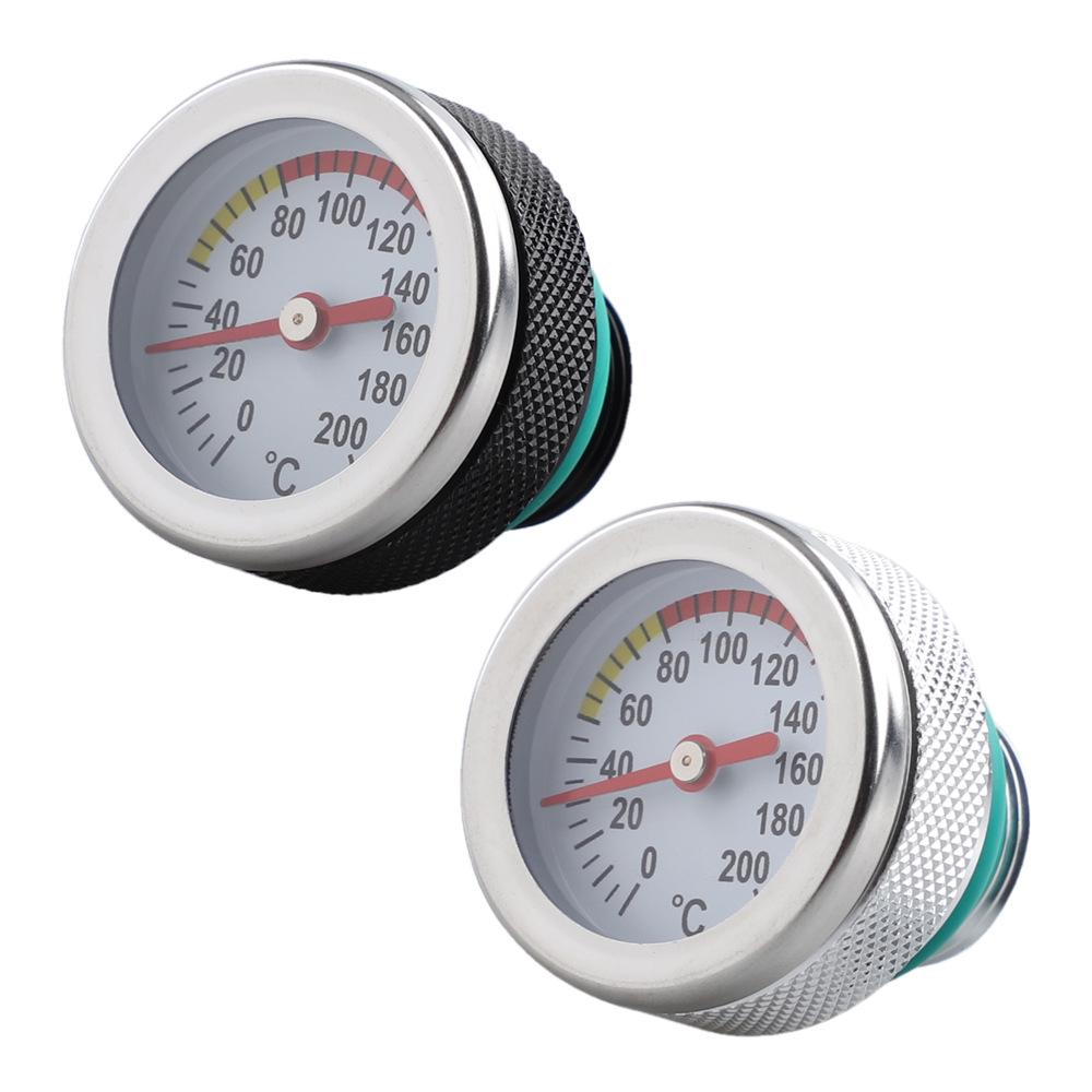 M30x1.5 M20x1.5 Motorcycle Oil Temperature Gauge Engine Oil Pressure Gauge Universal Fit